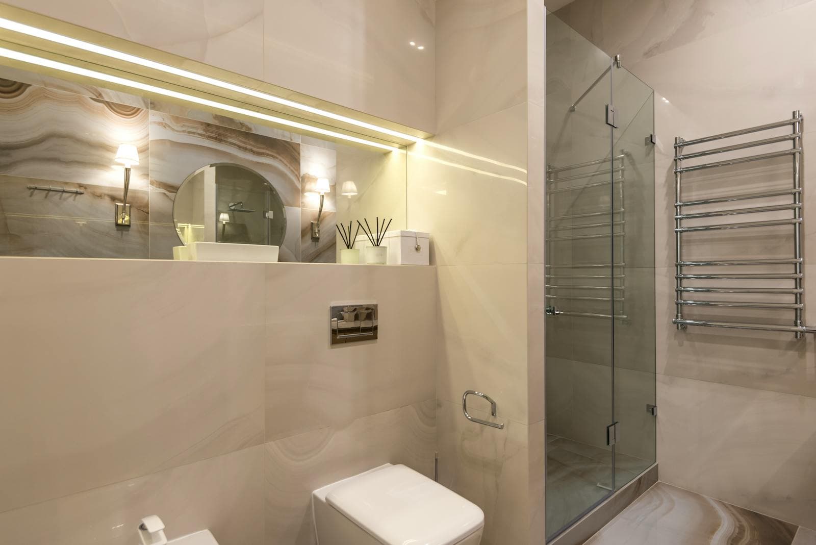Banyo tadilatı — bitmiş